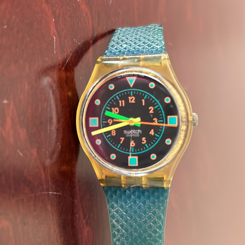 Swatch AG 1988 - Series 9175 Vintage Men Watch - Picture 4 of 11